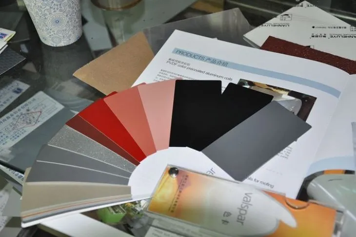 Color Coated Aluminum Plate Color Coated Aluminum Plate